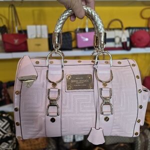 Versace Quilted Boston Bag